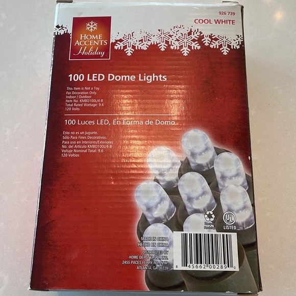 Home Accents 100 LED Lights - Picture 2 of 3